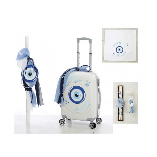 Baptism set for boy with eye 1081