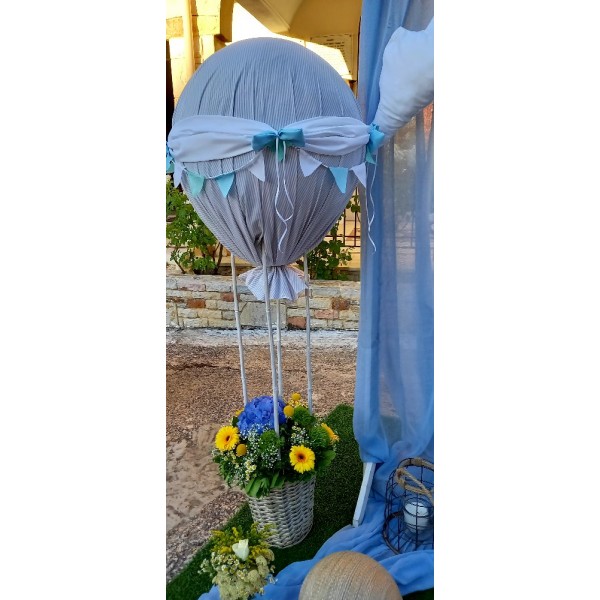 Baptism baptism decoration with the themed balloon