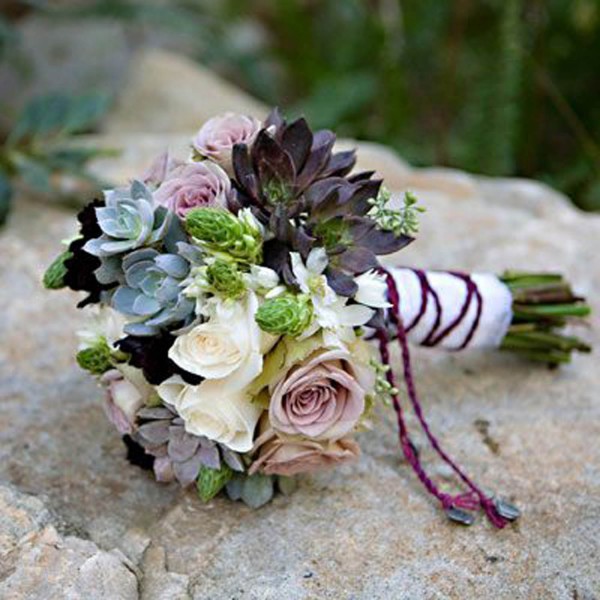 Vintage bridal bouquet