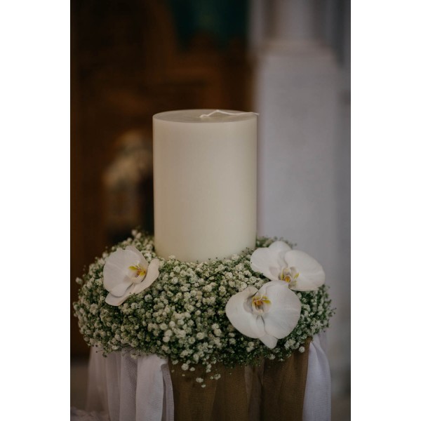 Wedding candle decoration