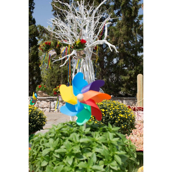 Baptism decoration with basilicas